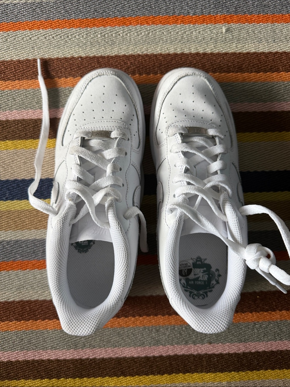 Nike White Air Force 1 - worn 3 times